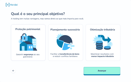 Descreva seu perfil e objetivos
